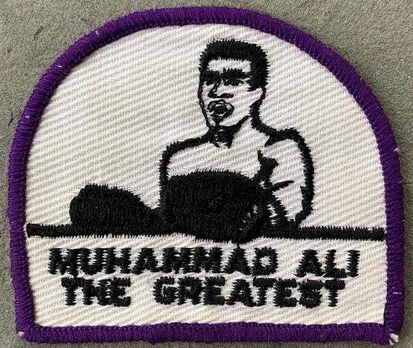 ALI, MUHAMMAD THE GREATEST SOUVENIR PATCH (1970'S)