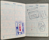 ARCEL, RAY SIGNED PASSPORT (1985-1989)