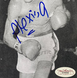 ARGUELLO, ALEXIS & RUBEN OLIVARES SIGNED PHOTO (SIGNED BY BOTH-JSA AUTHENTICATED)