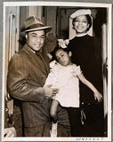 ARMSTRONG, HENRY & FAMILY WIRE PHOTO (1938)