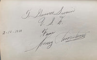 ARMSTRONG, HENRY INK SIGNED ALBUM PAGE