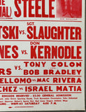 BACKLUND, BOB-GEORGE "THE ANIMAL" STEELE & IVAN PUTSKI-SGT. SLAUGHTER ON SITE POSTER (1983)