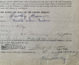 BACKUS, BILLY & ANTHONY GRAZIANO SIGNED MANAGEMENT AGREEMENT (1968)