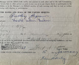 BACKUS, BILLY & ANTHONY GRAZIANO SIGNED MANAGEMENT AGREEMENT (1968)