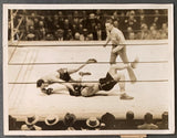 BAER, MAX-PRIMO CARNERA WIRE PHOTO (1934-2ND ROUND)