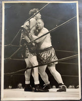 BAER, MAX-TONY GALENTO LARGE FORMAT WIRE PHOTO (1940)