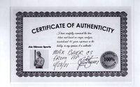 BAER, MAX INK SIGNATURE (1934-STINSON LOA-PSA/DNA)