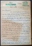 BAER, MAX HAND WRITTEN & SIGNED LETTER (1956)