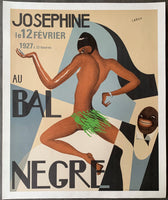 BAKER, JOSEPHINE AU BAL NEGRE ORIGINAL POSTER (THE BLACK BALL-1927)