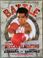 BARRERA, MARCO ANTONIO-ENRIQUE SANCHEZ OFFICIAL PROGRAM (2001)