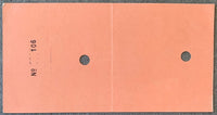 BASILIO, CARMEN-JOHNNY SAXTON III ON SITE STUBLESS TICKET (1957)