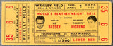 BASSEY, HOGAN "KID"-RICARDO MORENO ON SITE FULL TICKET (1958)