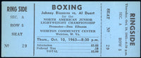 BIZZARRO, JOHNNY-AL DUARTE FULL TICKET (1963)