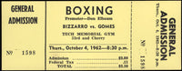 BIZZARRO, JOHNNY-HAROLD GOMES FULL TICKET (1962)