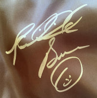 BOWE, RIDDICK SIGNED BOXING TRUNKS (JSA)