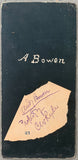 BOWEN, ANDY BOUDOIR CABINET CARD