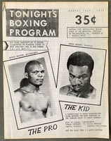 BRISCOE, BENNIE-EDDIE MUSTAFA MUHAMMAD SOUVENIR PROGRAM (1975)