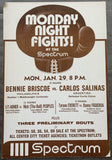 BRISCOE, BENNIE-CARLOS SALINAS ON SITE POSTER (1973)