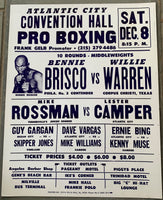 BRISCOE, BENNIE-WILLIE WARREN & MIKE ROSSMAN-LESTER CAMPER ON SITE POSTER (1973)