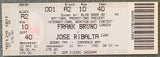 BRUNO, FRANK-JOSE RIBALTA ON SITE FULL TICKET (1992)