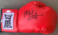 BUFFER, MICHAEL SIGNED BOXING GLOVE (JSA)