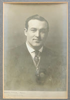 BURNS, TOMMY CABINET CARD DISPLAY OF 3