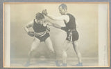 BURNS, TOMMY CABINET CARD DISPLAY OF 3