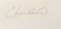 BYRD, CHRIS VINTAGE INK SIGNATURE (PSA/DNA AUTHENTICATED)