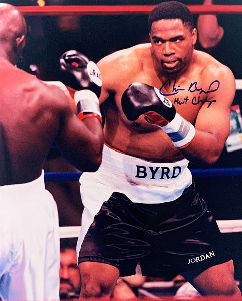 BYRD, CHRIS SIGNED PHOTO