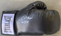 BYRD, CHRIS SIGNED BOXING GLOVE (SCHWARTZ CERTIFICATION)