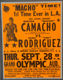CAMACHO, HECTOR "MACHO"-TONY RODRIGUEZ ON SITE POSTER (1995)