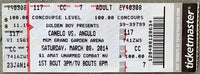 ALVAREZ, CANELO-ALFREDO ANGULLO FULL ON SITE TICKET (2014)