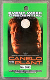 ALVAREZ, CANELO-CALEB PLANT CREDENTIAL (2021)