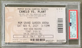 ALVAREZ, CANELO-CALEB PLANT ON SITE FULL TICKET (2021-PSA/DNA EX-MT 6)