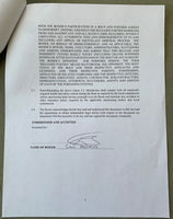 ALVAREZ, CANELO-AVNI YILDIRIM SIGNED CONTRACT (2021-SIGNED BY CANELO)