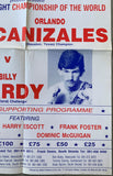 CANIZALES, ORLANDO-BILLY HARDY ON SITE POSTER (1990)