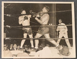 CARNERA, PRIMO-TOMMY LOUGHRAN ORIGINAL WIRE PHOTO (1934)