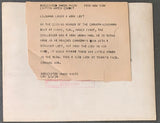CARNERA, PRIMO-TOMMY LOUGHRAN ORIGINAL WIRE PHOTO (1934)