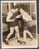 CARNERA, PRIMO-JACK SHARKEY ORIGINAL WIRE PHOTO (1932)