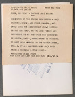 CARNERA, PRIMO-JACK SHARKEY ORIGINAL WIRE PHOTO (1932)