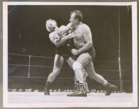 CARNERA, PRIMO-GENE STANLEE ORIGINAL WIRE PHOTO