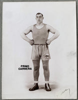 CARNERA, PRIMO ORIGINAL PROMOTIONAL PHOTOGRAPH
