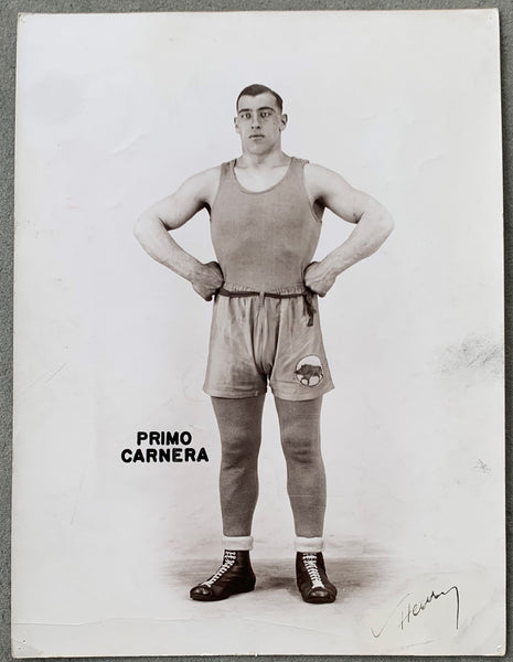 CARNERA, PRIMO ORIGINAL PROMOTIONAL PHOTOGRAPH