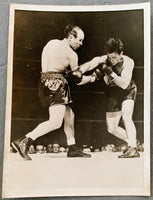 CERDAN, MARCEL-GEORGIE ABRAMS WIRE PHOTO (1946)