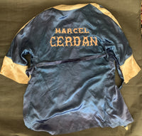 CERDAN, MARCEL FIGHT WORN ROBE