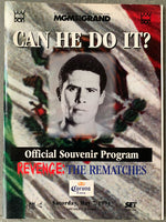 CHAVEZ, JULIO CESAR-FRANKIE RANDALL II OFFICIAL PROGRAM (1994-SIGNED BY NORRIS, LEIJA, BROWN & JACKSON))