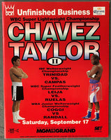 CHAVEZ, JULIO CESAR-MELDRICK TAYLOR II OFFICIAL PROGRAM (1994)