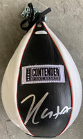 CHAVEZ, JULIO CESAR SIGNED SPEED BAG (JSA AUTHENTICATED)