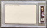 CHUVALO, GEORGE SIGNED INDEX CARD (PSA/DNA)