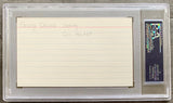 CHUVALO, GEORGE SIGNED INDEX CARD (PSA/DNA)